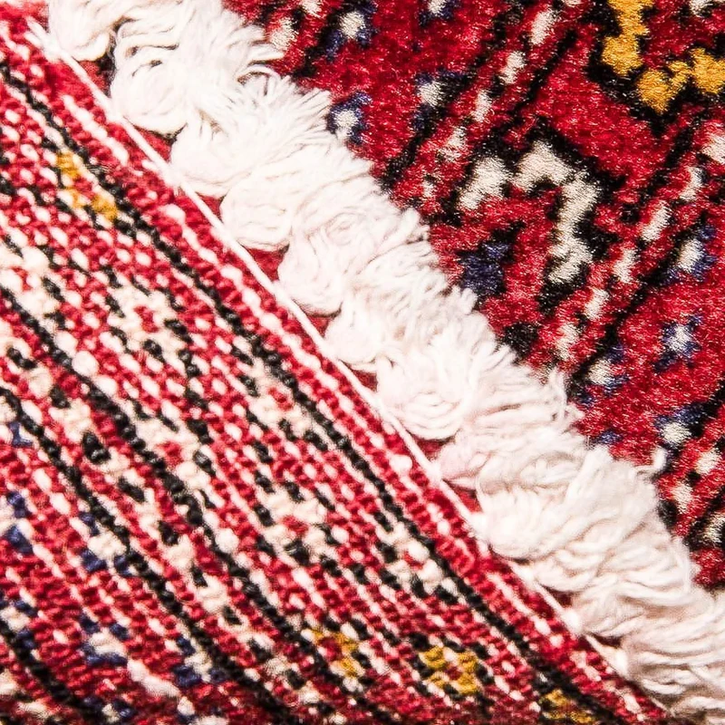Turkaman Teppich 70x140cm - Orientteppich - rot