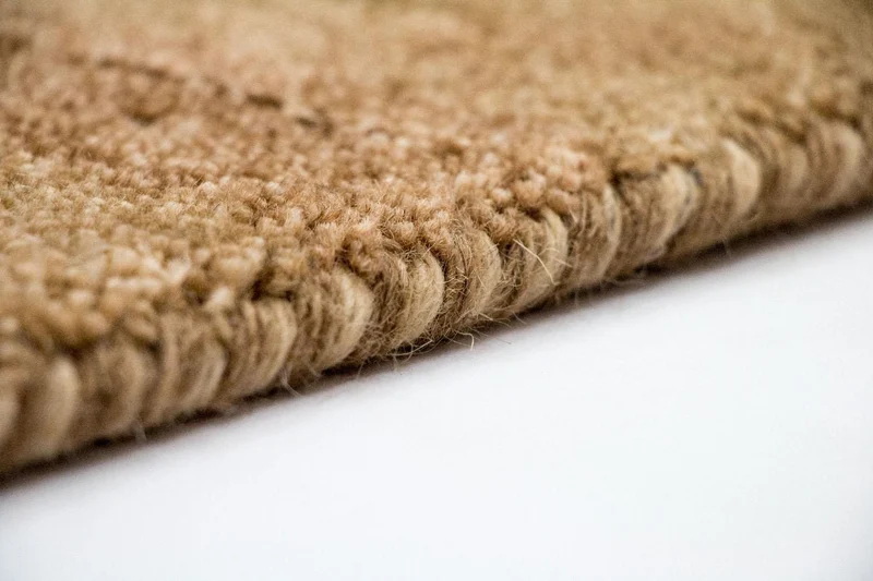 Gabbeh Teppich Indus 122x185cm - Wollteppich - beige