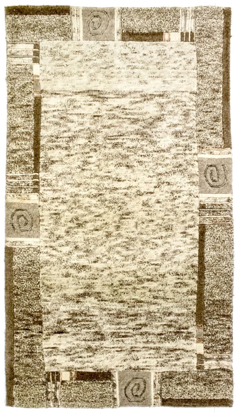 Nepal Teppich 90x161cm - Wollteppich - mehrfarbig