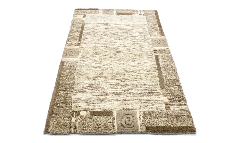 Nepal Teppich 90x161cm - Wollteppich - mehrfarbig