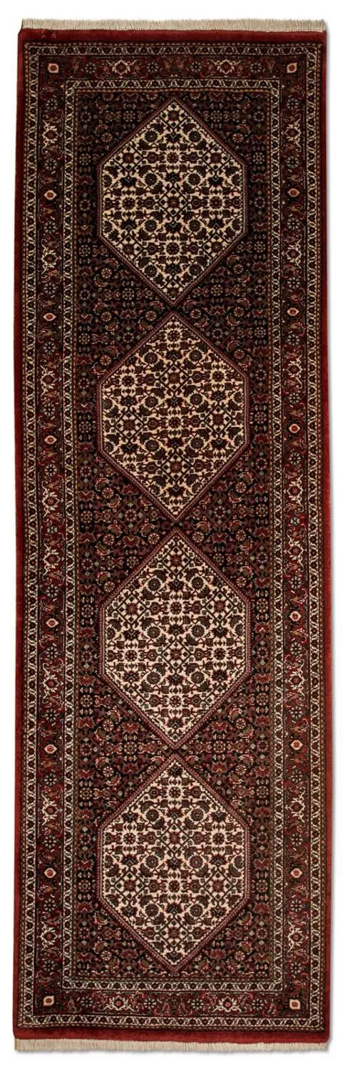Bidjar - Takab Teppich 77x246cm - Perserteppich - blau