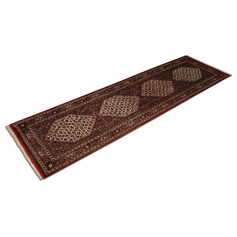 Bidjar - Takab Teppich 77x246cm - Perserteppich - blau