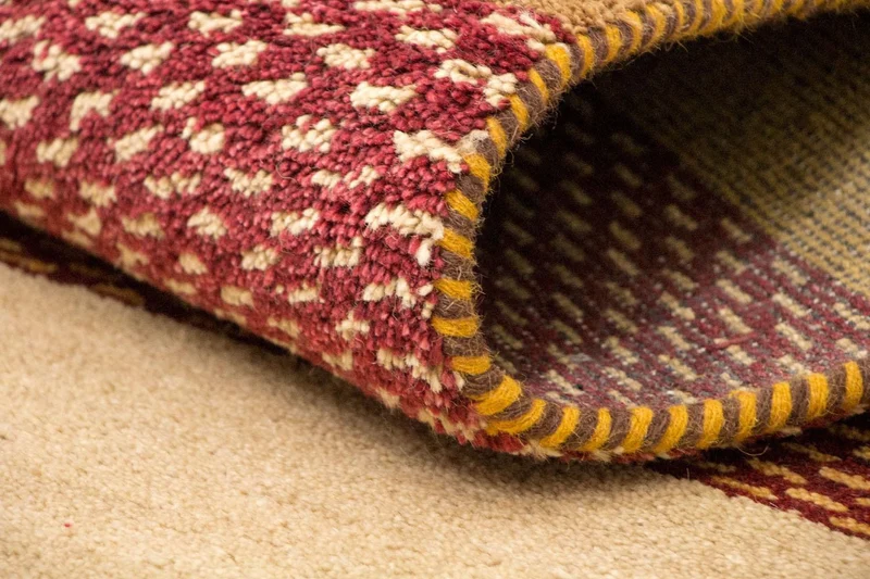 Gabbeh Teppich Indus 170x240cm - Wollteppich - bunt
