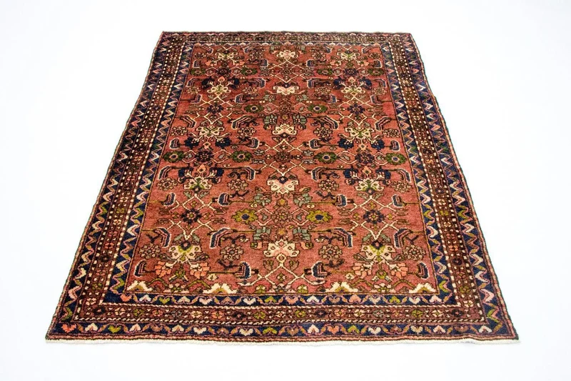 Rudbar Teppich 115x154cm - Perserteppich - rost