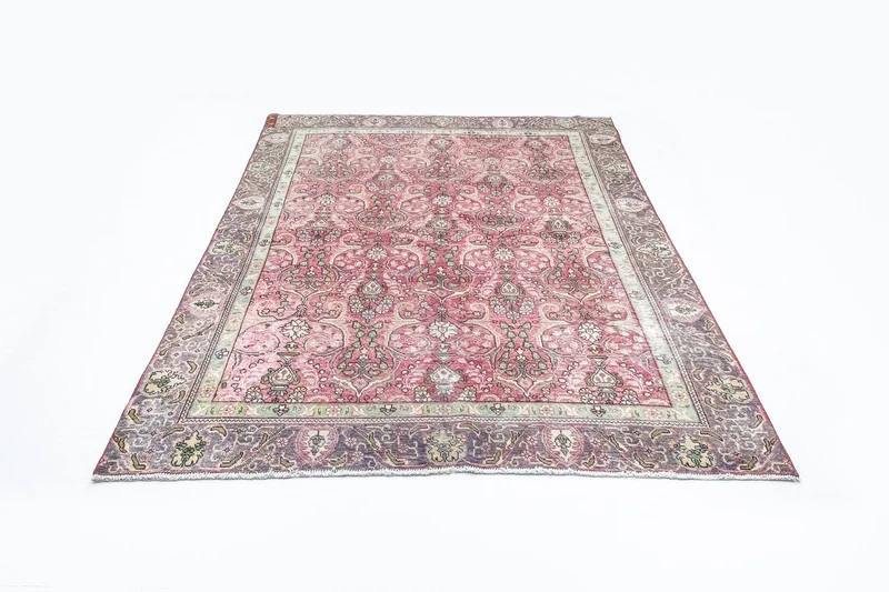 Täbriz Teppich 225x323cm - Perserteppich - rot