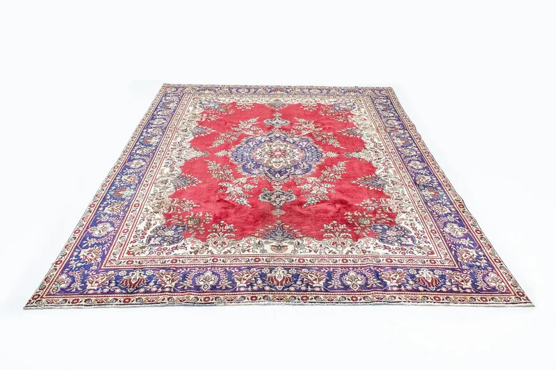 Täbriz Teppich 290x387cm - Perserteppich - rot