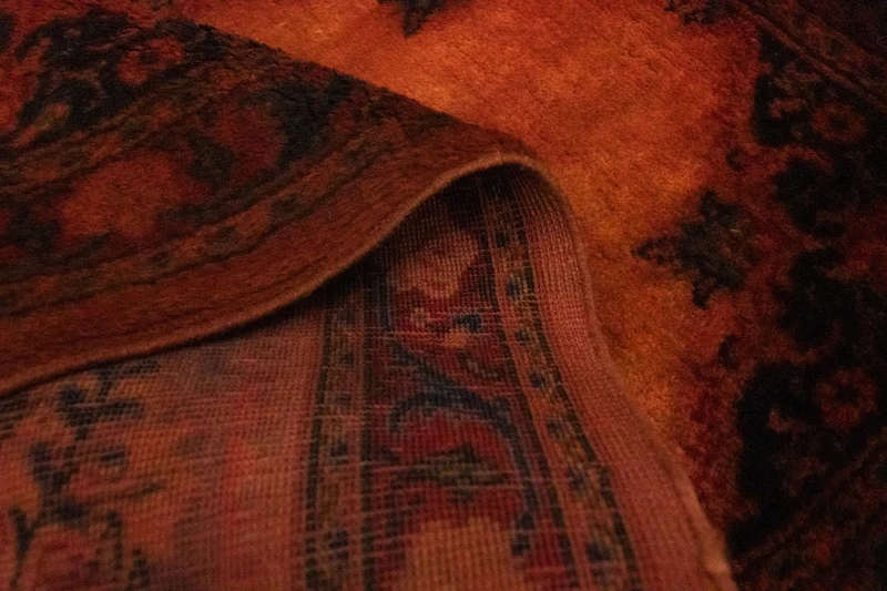 Sarough Teppich 55x100cm - Perserteppich - rot