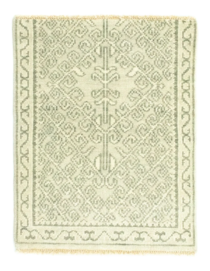 Wollteppich 60x74cm - beige