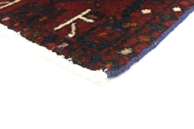 Hamadan Teppich 50x100cm - Perserteppich - rot