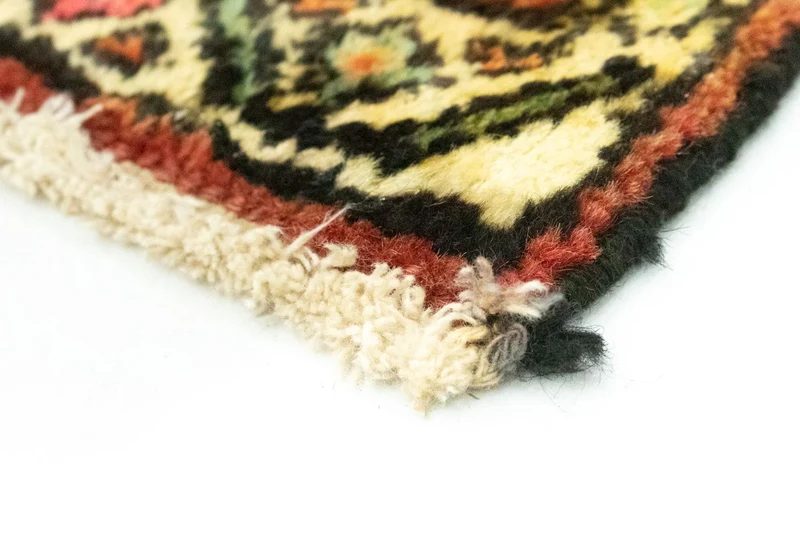 Hamadan Teppich 65x106cm - Perserteppich - blau