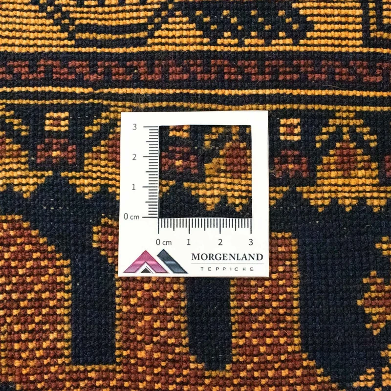 Afghan Teppich 87x153cm - Orientteppich - blau