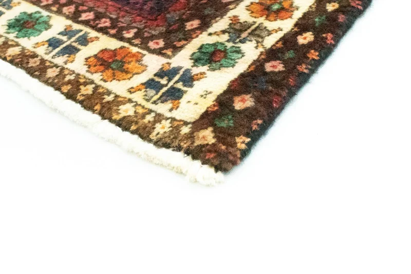 Hamadan Teppich 95x154cm - Perserteppich - rot