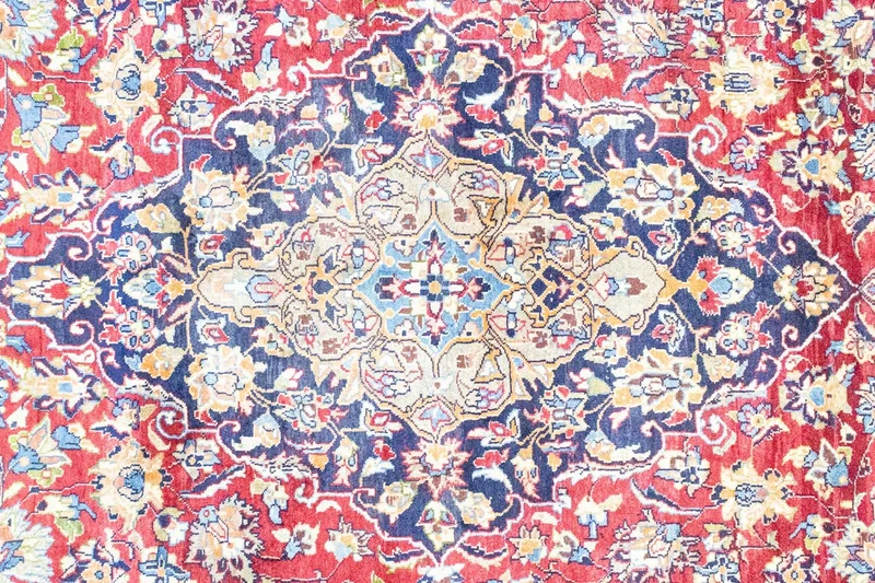 Najafabad Teppich 262x396cm - Perserteppich - rot