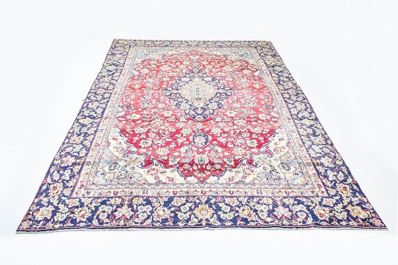 Najafabad Teppich 262x396cm - Perserteppich - rot