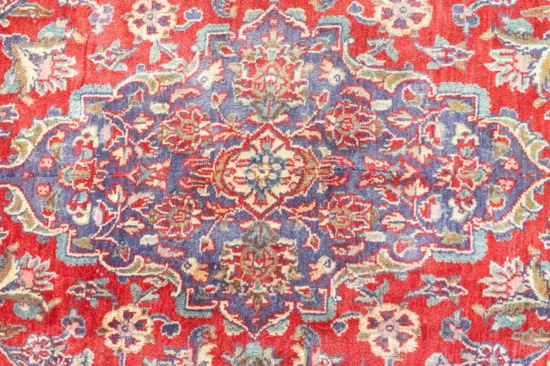 Keshan Teppich 243x382cm - Perserteppich - rot