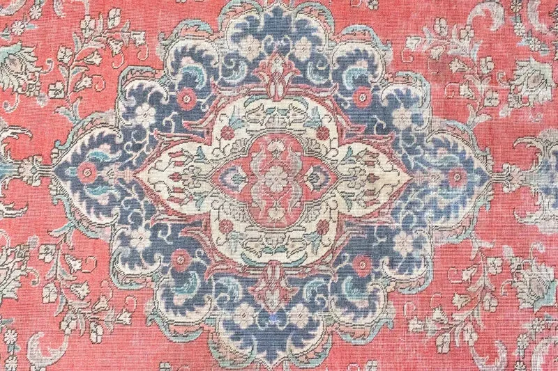 Täbriz Teppich 266x345cm - Perserteppich - rot