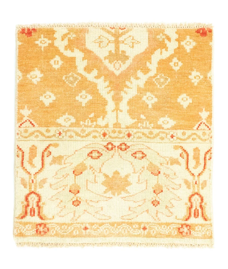 Wollteppich 62x65cm - beige