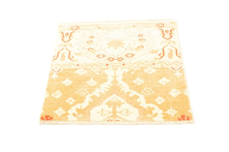 Wollteppich 62x65cm - beige