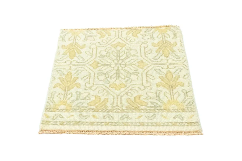Designer Teppich 60x63cm - beige