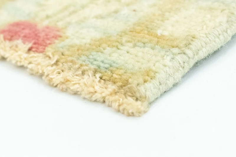 Designer Teppich 62x63cm - beige