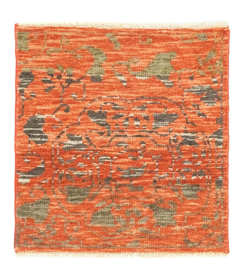Designer Teppich 60x61cm - orange