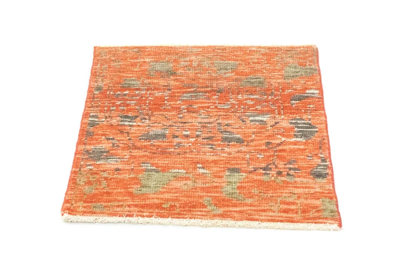 Designer Teppich 60x61cm - orange