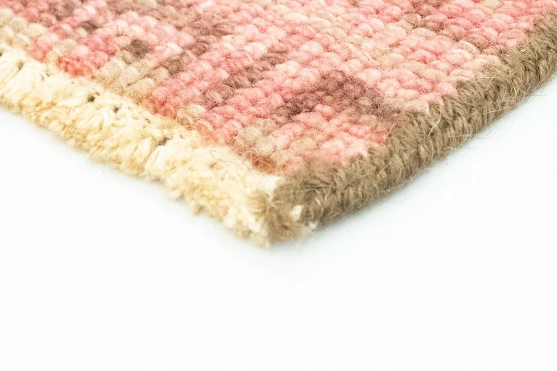 Designer Teppich 61x66cm - rosa