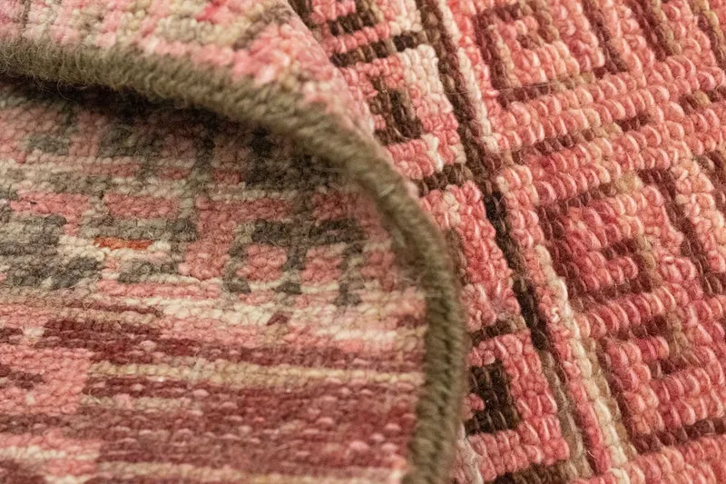 Designer Teppich 61x66cm - rosa