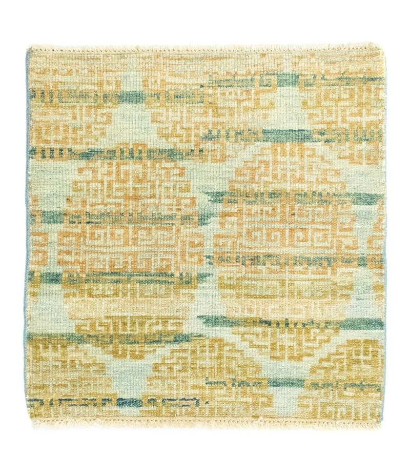 Designer Teppich 59x61cm - gold