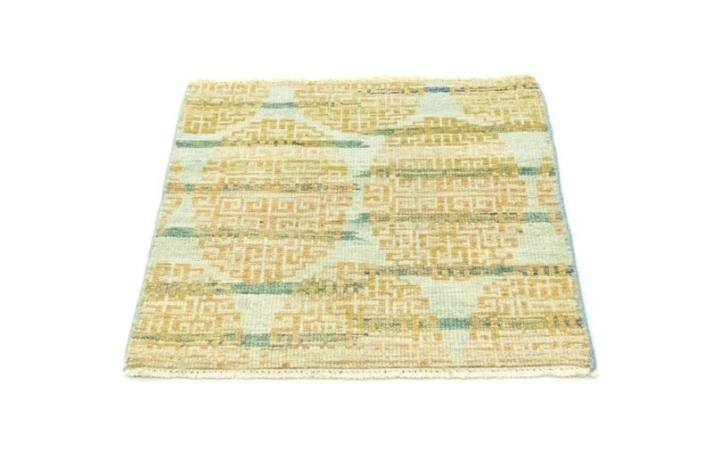 Designer Teppich 59x61cm - gold