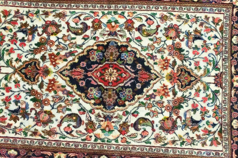 Ghom Teppich 102x145cm - Perserteppich