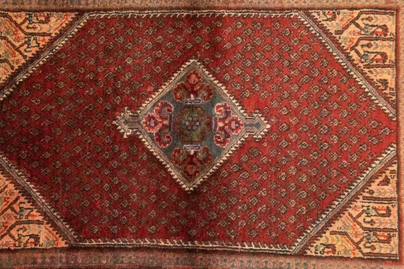 Mir Teppich 107x153cm - Perserteppich - rot