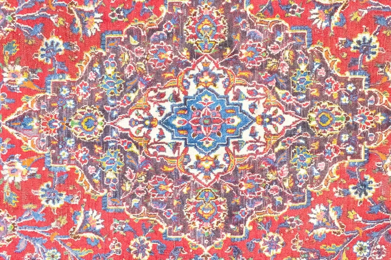 Keshan Teppich 295x388cm - Perserteppich - rot