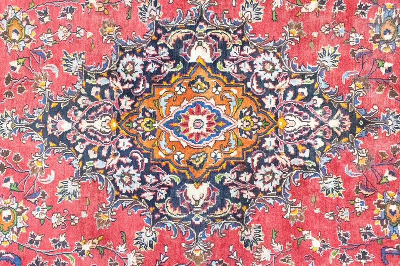 Maschad Teppich 290x372cm - Perserteppich - rot