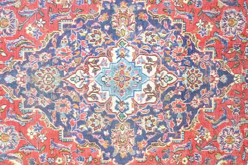 Keshan Teppich 274x410cm - Perserteppich - rot