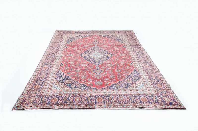 Keshan Teppich 274x410cm - Perserteppich - rot