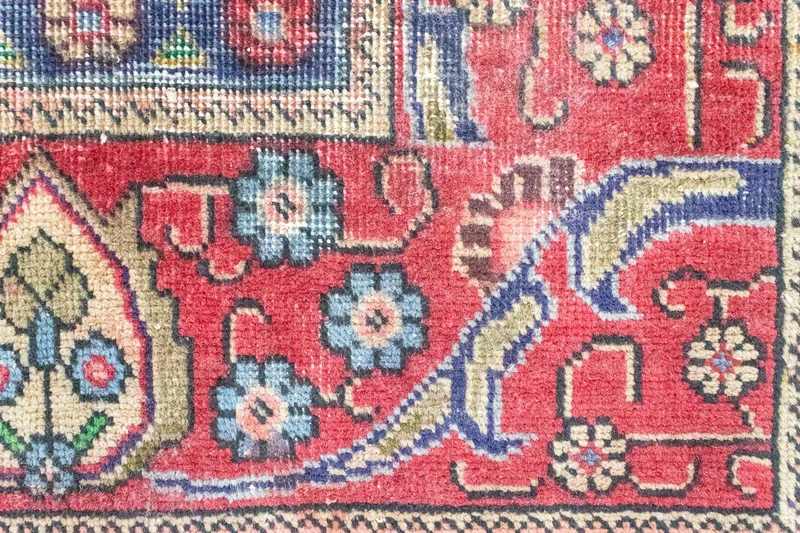 Täbriz Teppich 272x357cm - Perserteppich - rot