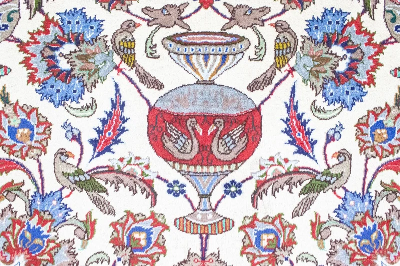 Kaschmar Teppich 250x340cm - Perserteppich - beige