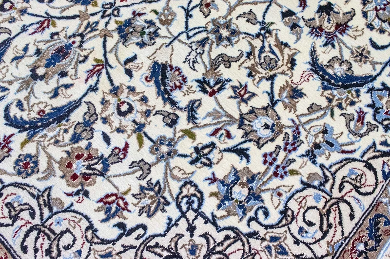 Nain - 9La Teppich 210x338cm - Perserteppich - beige