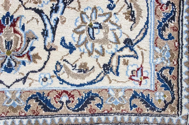 Nain - 9La Teppich 210x338cm - Perserteppich - beige