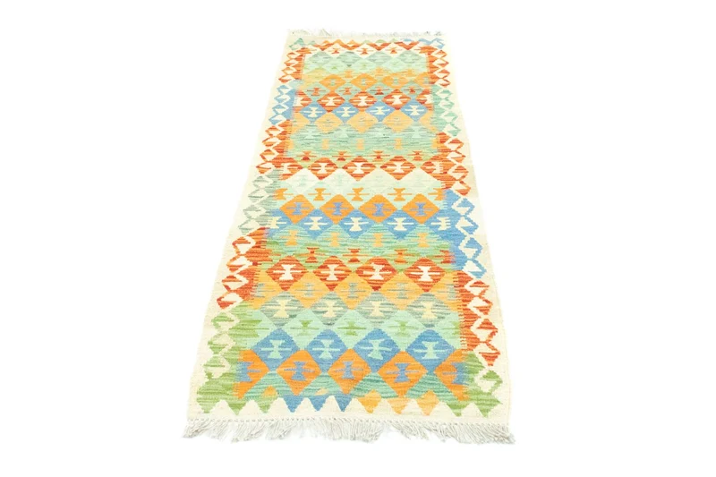 Kelim Afghan Teppich 64x197cm