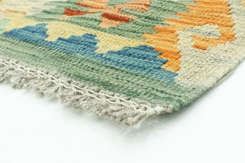 Kelim Afghan Teppich 205x302cm