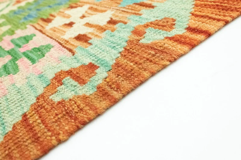 Kelim Afghan Teppich 205x302cm