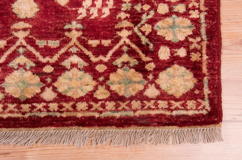 Ziegler Modern Teppich 123x178cm - Orientteppich - rot