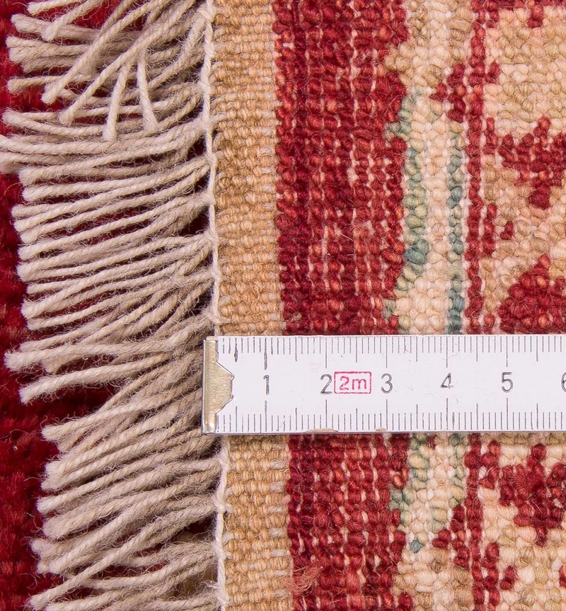 Ziegler Modern Teppich 123x178cm - Orientteppich - rot