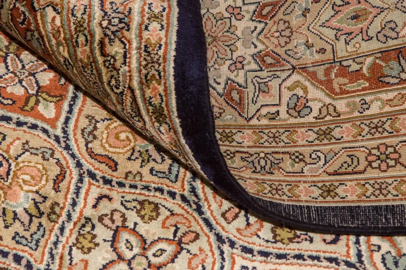 Kaschmir Seide Teppich 197x287cm - Orientteppich - mehrfarbig