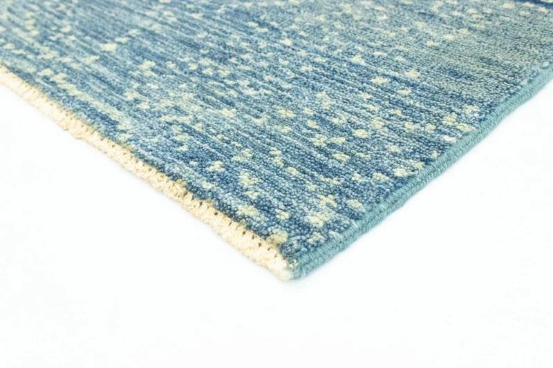 Designer Teppich 61x62cm - hellblau