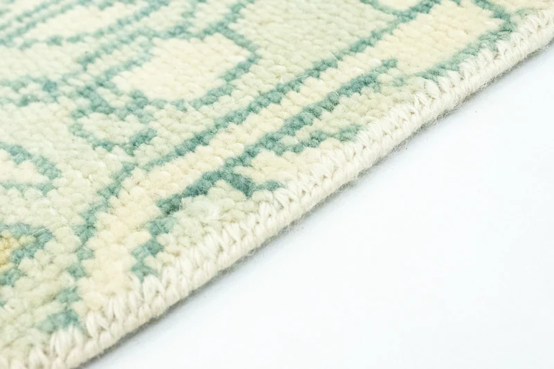 Designer Teppich 60x90cm - hellgrün