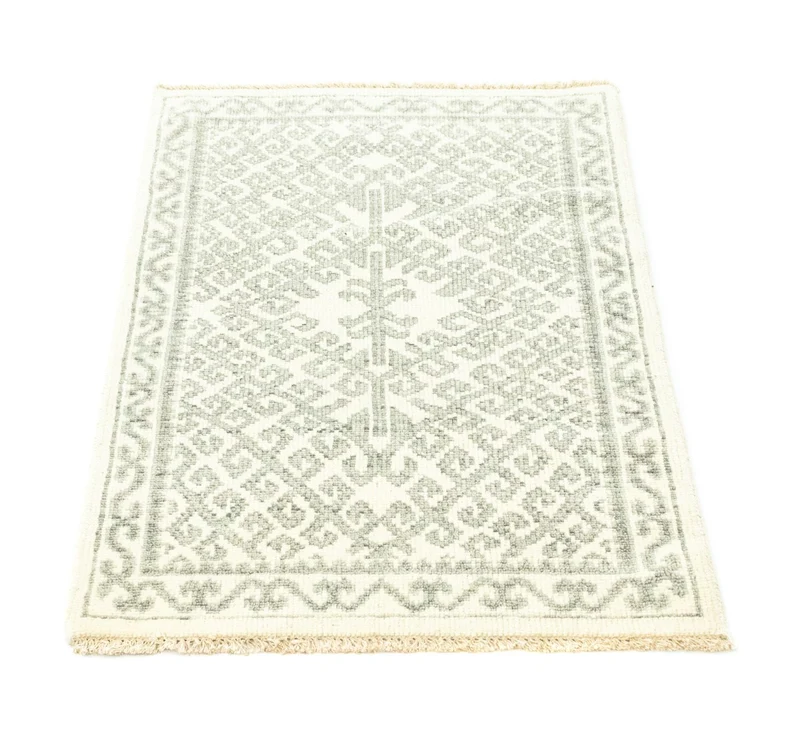 Designer Teppich 62x88cm - grau