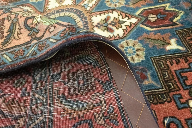 Hamadan Teppich 116x230cm - Perserteppich - orange